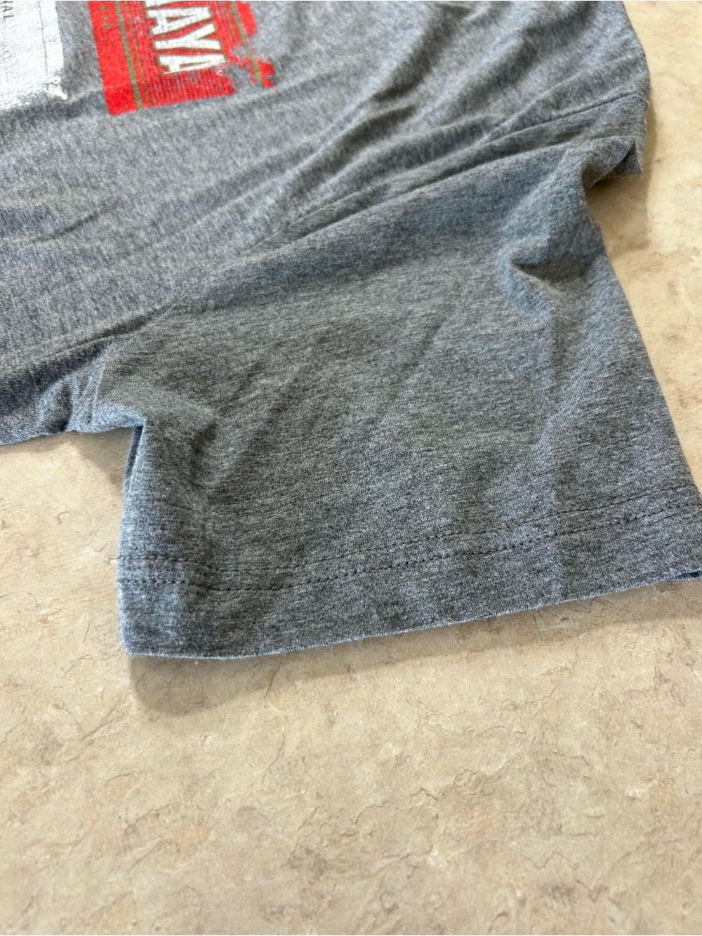 Stolichnaya Vodka Graphic T-Shirt Gray Bella+Canvas Men’s Large Distressed - Picture 6 of 7